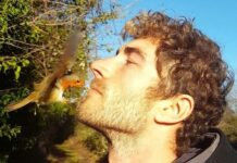 Featured Bird Watcher: Adam Olliver Adam Olliver and robin