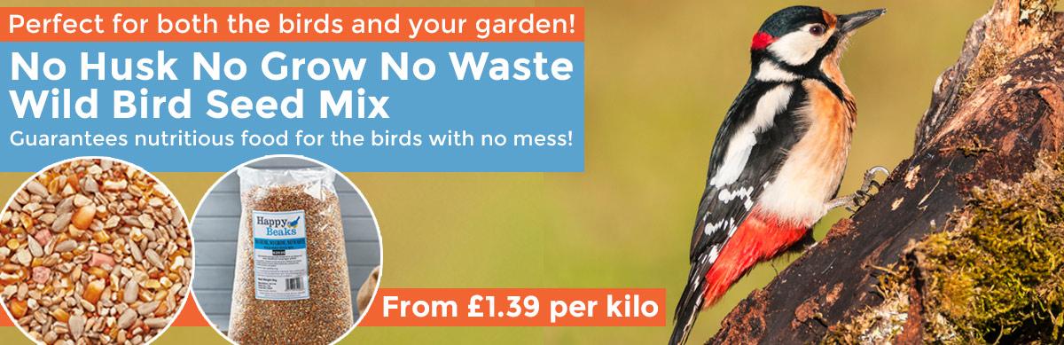No Husk No Grow No Waste Wild Bird Seed Mix